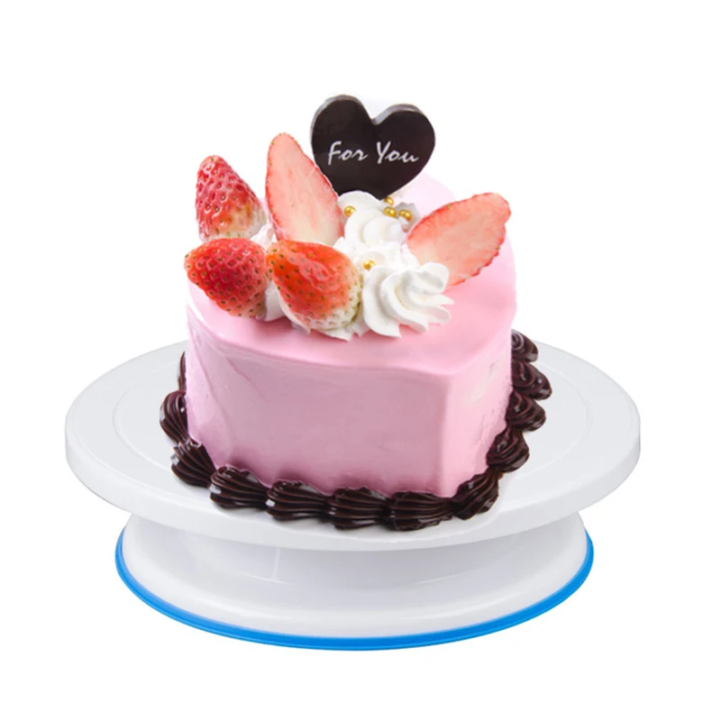 

Cake Turntable Set,Cake Kits with Rotating Stand,2Pcs Icing Spatula