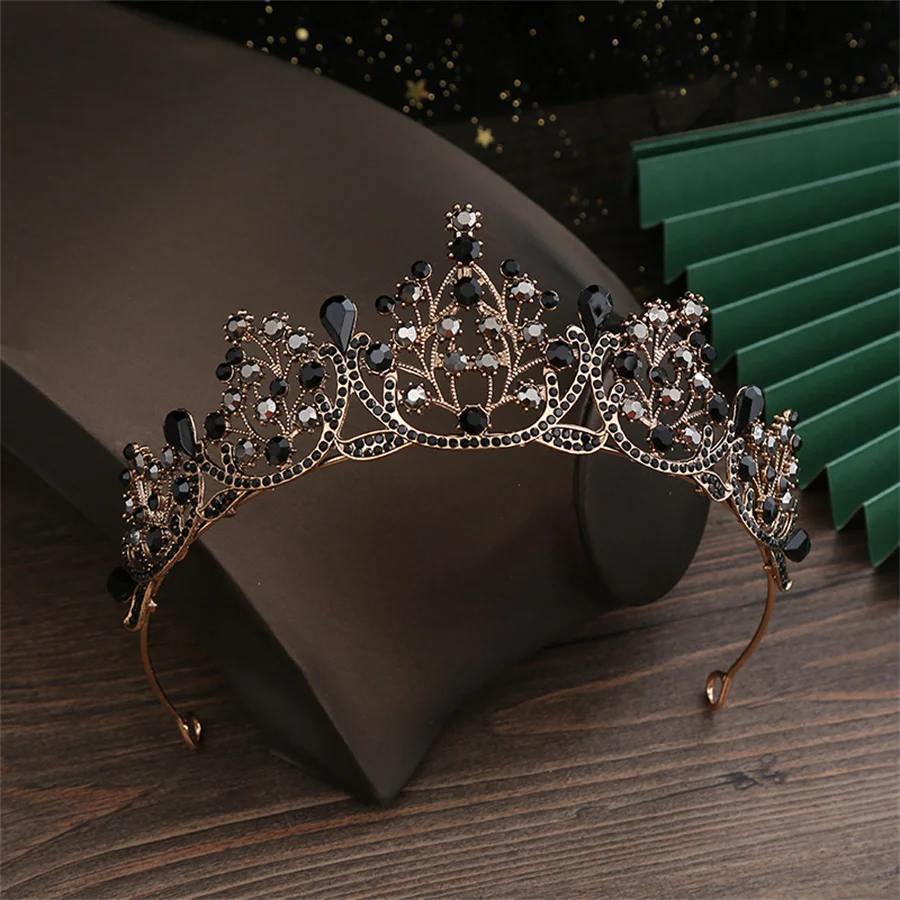 fashion Wedding Crown Hair Jewelry Bridal Hair Accessories Women Crown Rhinestones Crystal Bride Queen Party Crowns High quality
