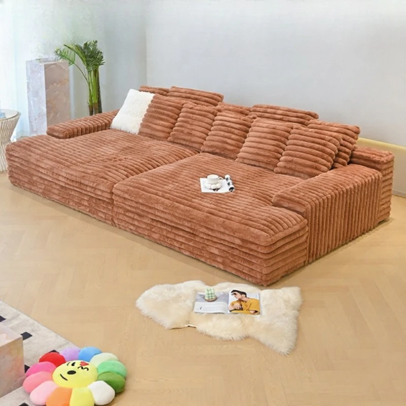 Amazon dual-purpose compression sofa bed, thick corduroy module combination
