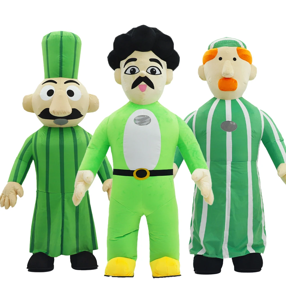 

Cartoon Inflatable Arab Character Costume Mascot Parade Adult Character Cosplay Eid al Fitr Ramadan Party Event Set