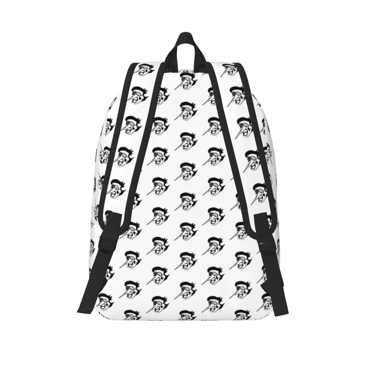 Spamton 디자인 십대 배낭 선물 학생 하이킹 여행 Deltarune 비디오 게임 데이 팟 노트북 컴퓨터 캔버스 가방