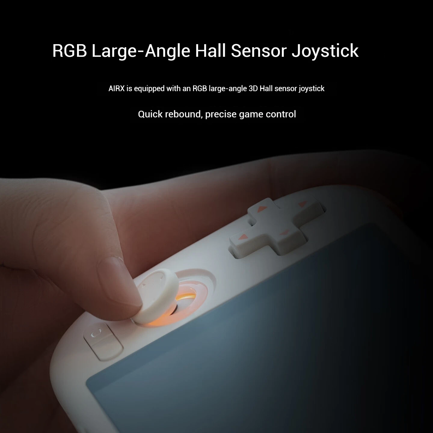 وحدة تحكم الألعاب MANGMI AIR X Snapdragon 662 مع بطارية 5000 مللي أمبير في الساعة شاشة 5.5 بوصة RGB Hall عصا التحكم في القاعة الزناد الخطي المحمول