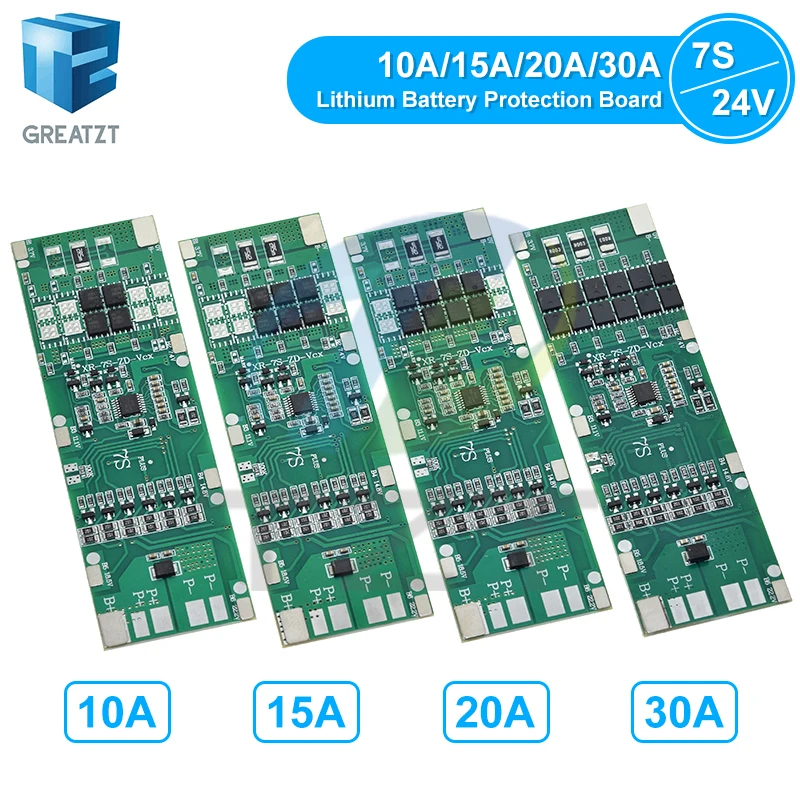 Bms 7S 24V 10A 15A … - image
