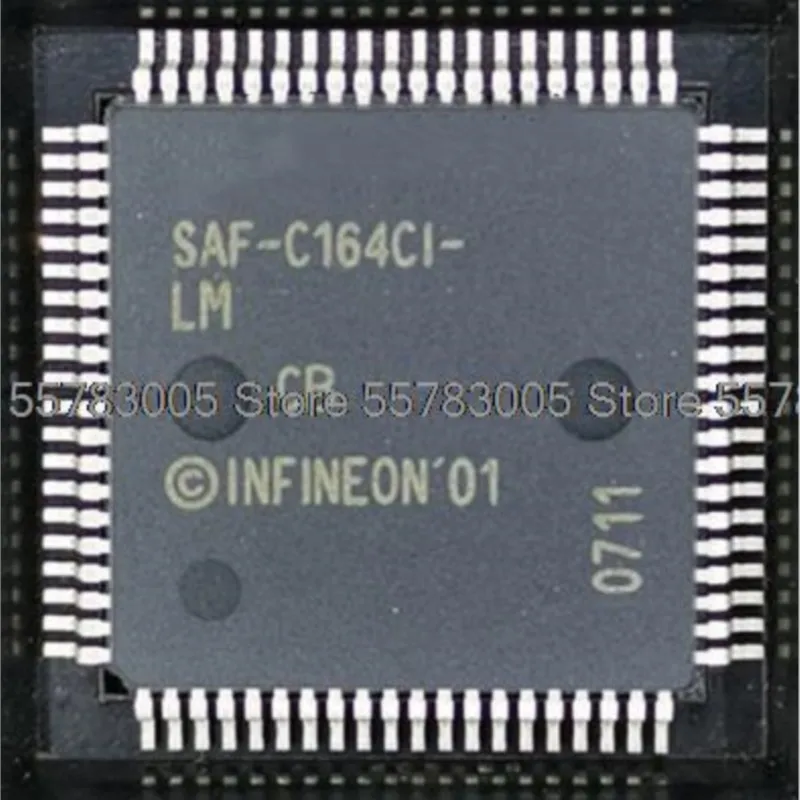 2PCS New SAF-C164CI-LM  QFP80 Microcontroller chip IC