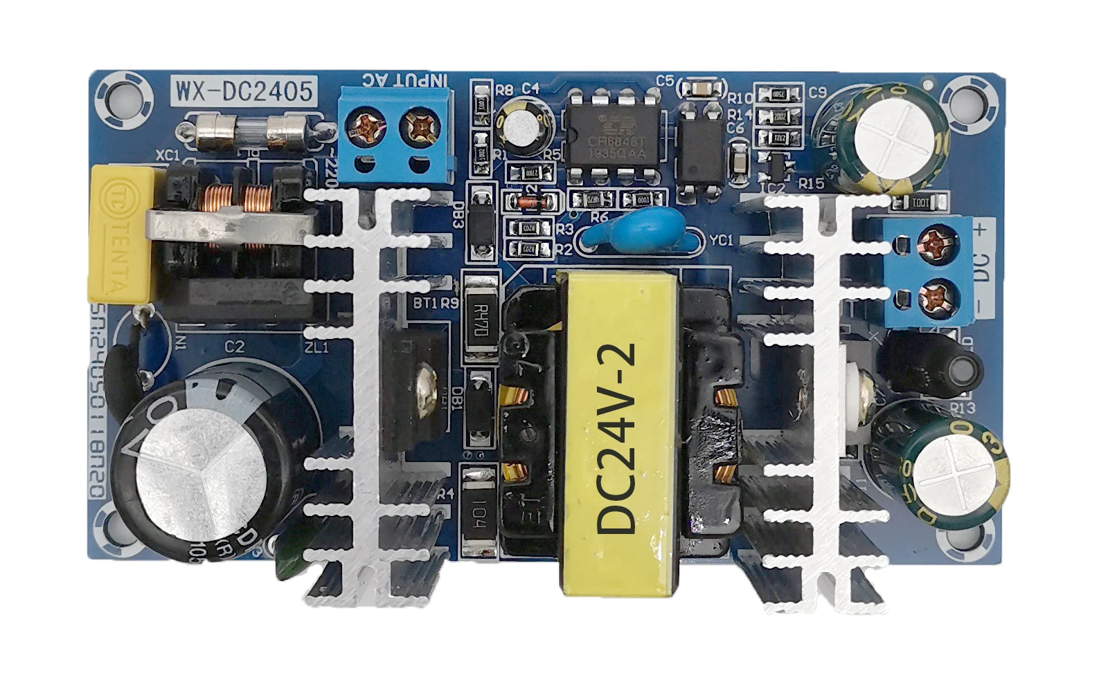 AD-DC power supply module 24V2A switching power supply module 50W switching power supply board bare board built-in