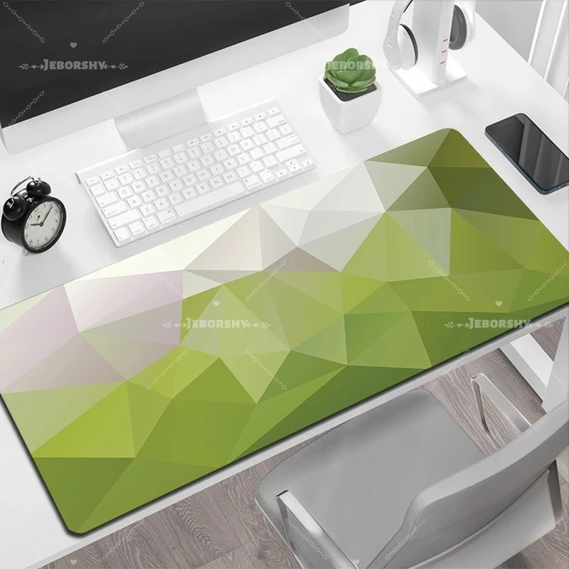 

Коврик для мыши HD Custom Geometric Hexagon, большой игровой коврик для мыши с нескользящей резиновой основой, коврик для клавиатуры и стола для компьютера и ноутбука