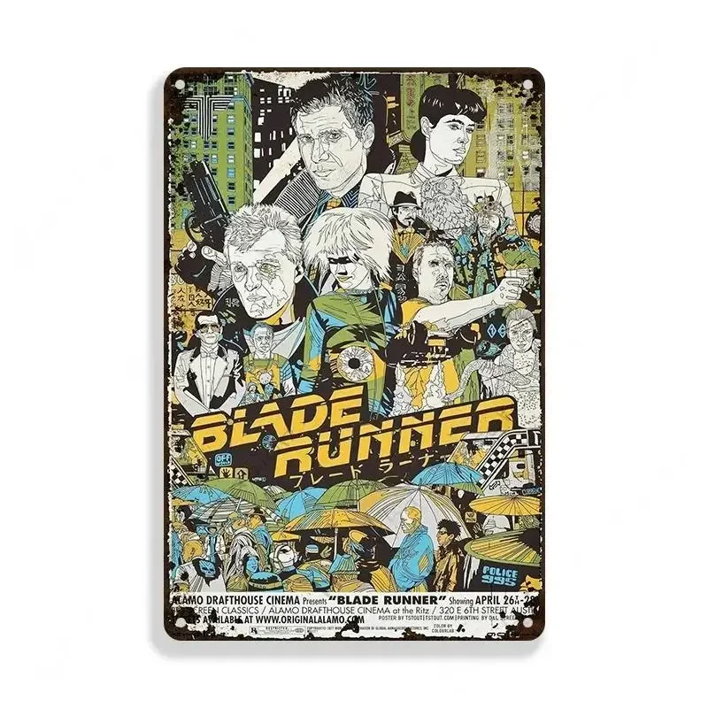 معدن القصدير تسجيل المشارك الكلاسيكية لعبة فيديو فيلم المشارك لوحة معدنية ديكور بار نادي المنزل جدار علامات لوحة حديدية الزخرفية اللوحة #5