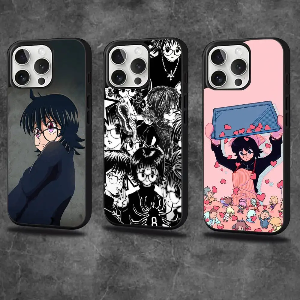 

S-Shizuku M-Murasaki Anime Phone Case For iPhone 17,16,15,14,13,12,11,Pro,Max,Plus,Mini,SE4,E Magnetic Magsafe Wireless Charging