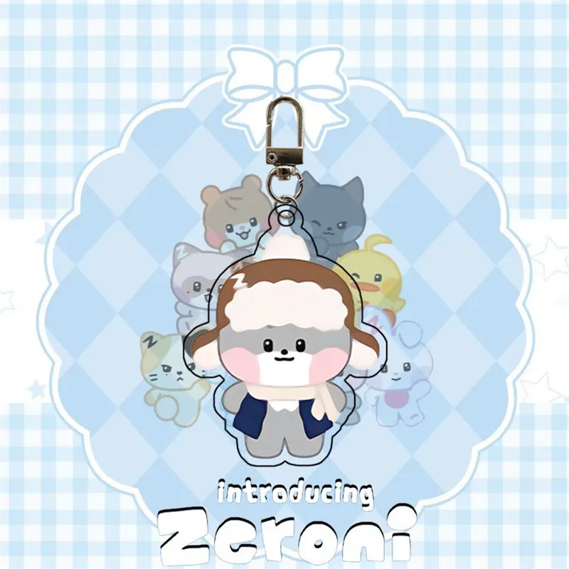 New Kpop ZB1 Cute Lovely Acrylic Keychains Pendant Keyring Beauty Fans Gifts