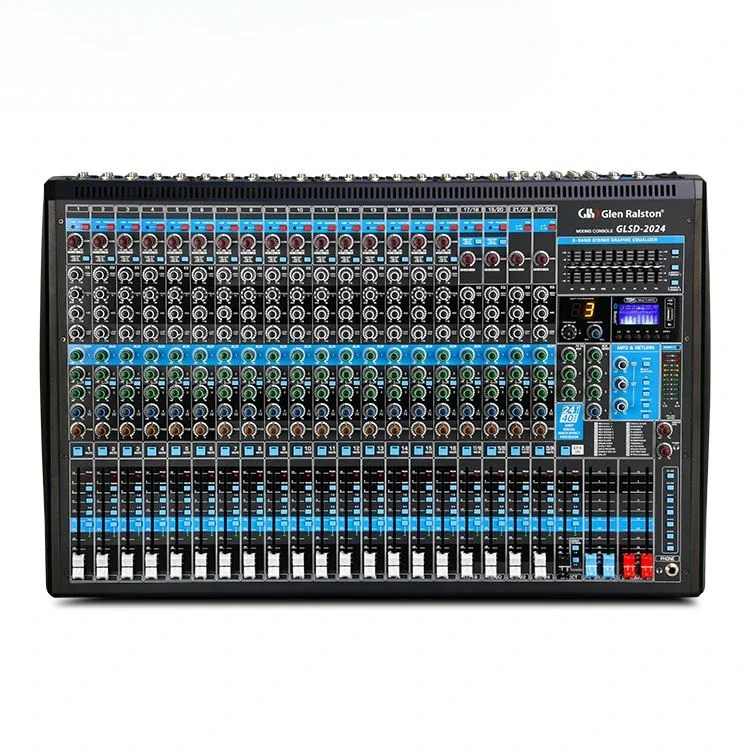 

Glen Ralston China Manufacturer Customized Professional Audio Mixer Video Mixing Console