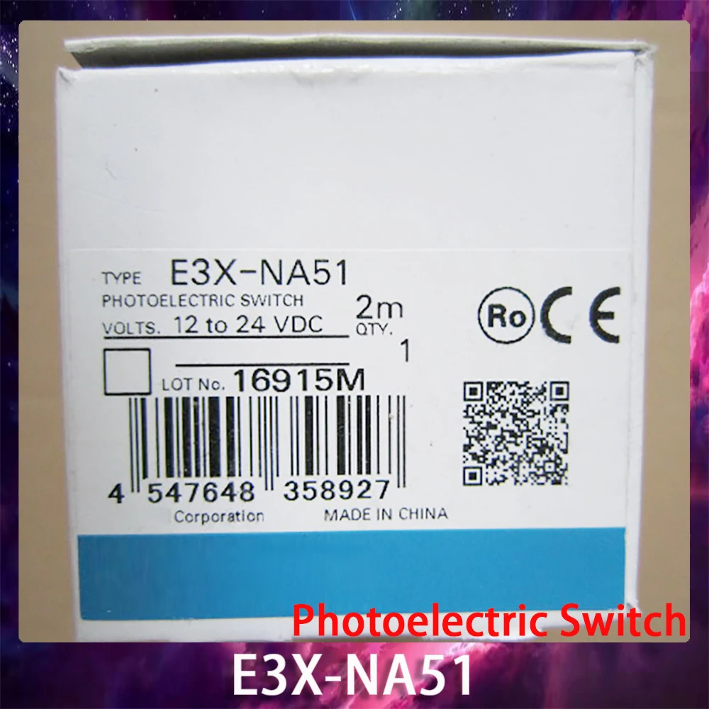 New Photoelectric Switch E3X-NA51 2M Optical Fiber Amplifier