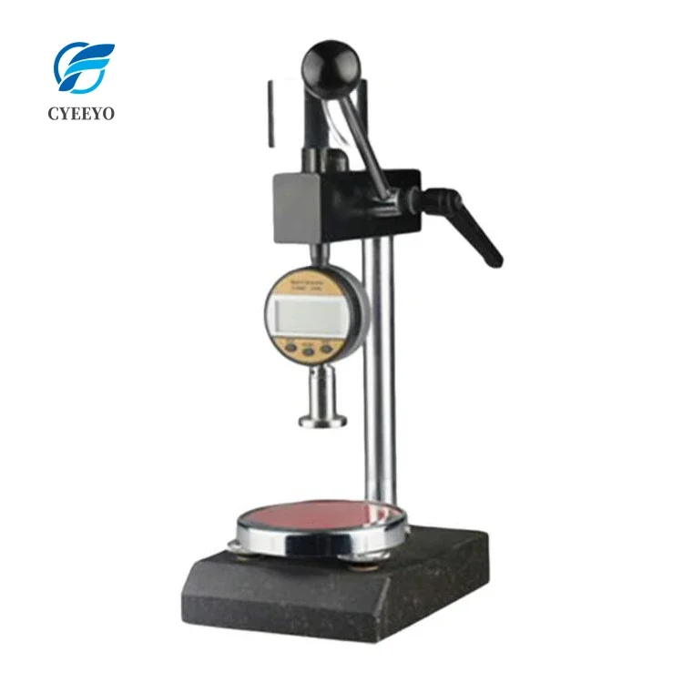 Pointer D Plastic A Rubber Display stand C Digital a Shore Durometer Hard Hardness Tester test