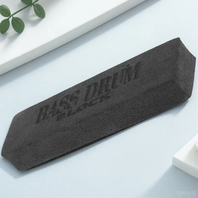 Kick Block Drum Non-slip for Bass Hoop Protector Sponge Stopper Percussion Accessories Dampeners