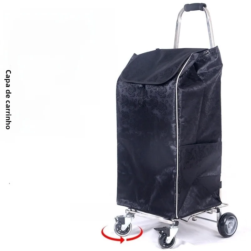 chariot-de-courses-portable-a-quatre-roues-en-acier-inoxydable-chariot-pratique-pour-les-courses-de-legumes-chariot-de-demenagement-chariot-a-bagages-durable-facile-a-utiliser