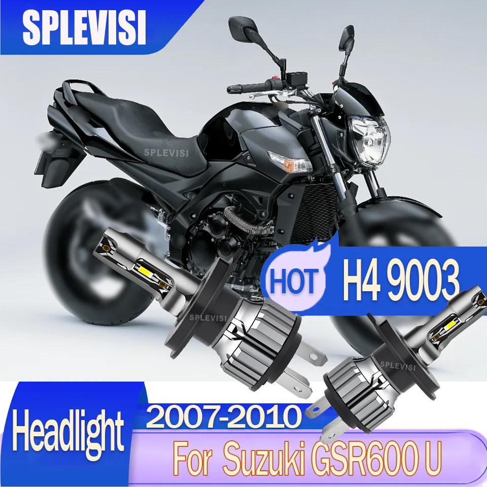 

H4 9003 motorcycle Headlight Enhanced Visibility Made of Durable Materials Last Longer For Suzuki GSR600 U 2007 2008 2009 2010