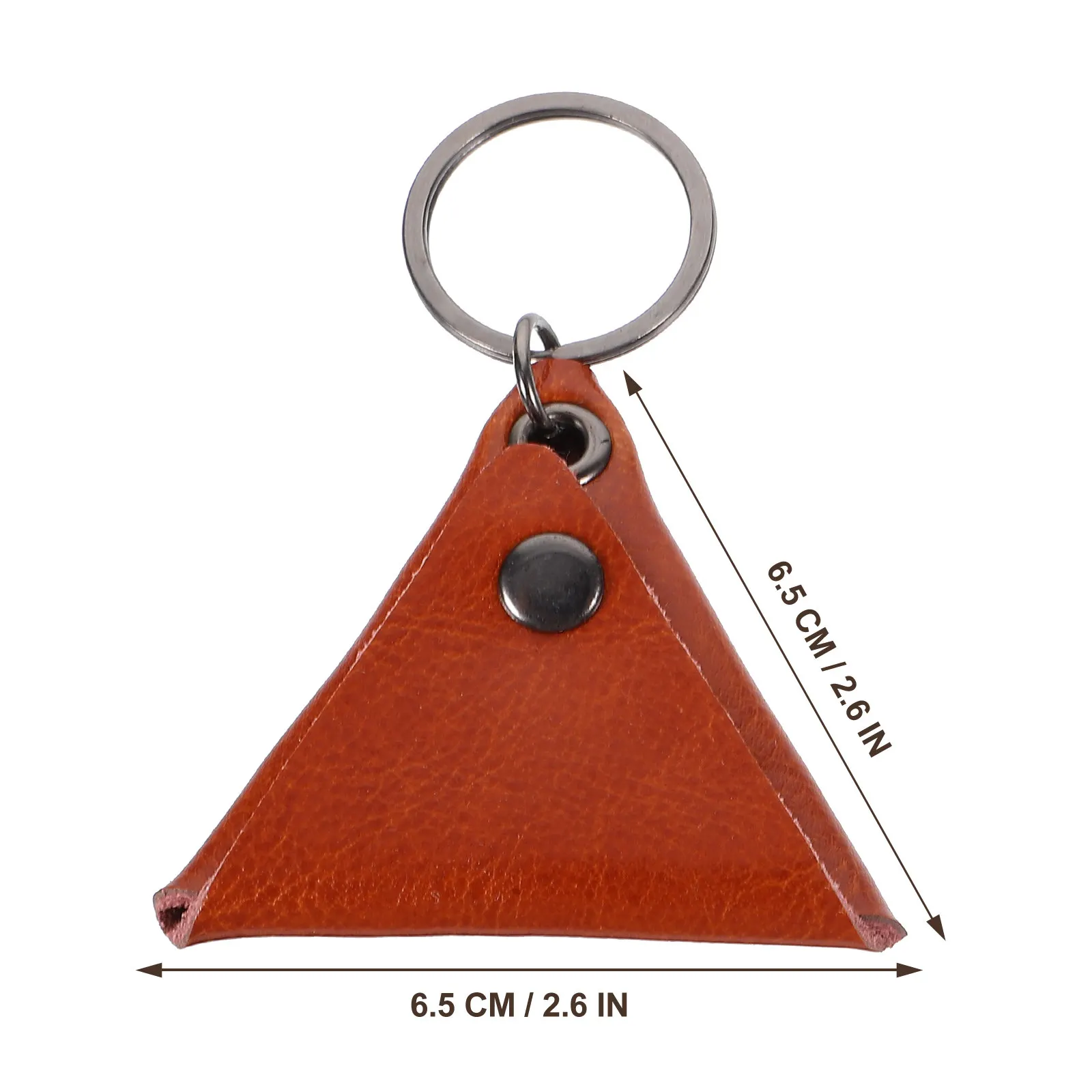 2Pcs Guitar Picks Bag with Keychain Loop High-Class Plectrum Holder Compact Lightweight for Travel Outdoor Music
