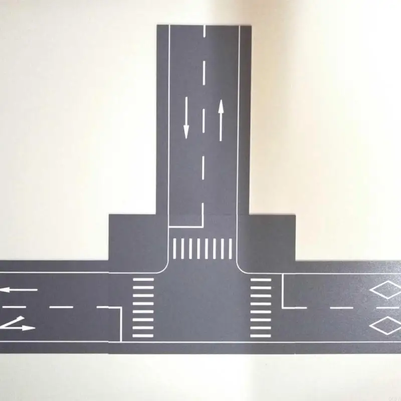 CORB Together Street Plates per bambini giocattolo educativo riutilizzabile design paesaggistico con bordi arrotondati