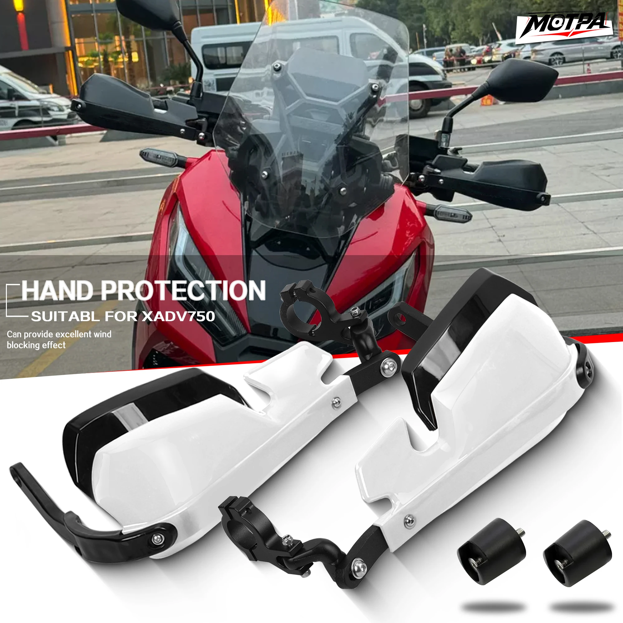 For HONDA X-ADV 750 XADV750 2017-2026 Dedicated Hand Guard Motorcycle Handguards Handlebar Guards Windshield