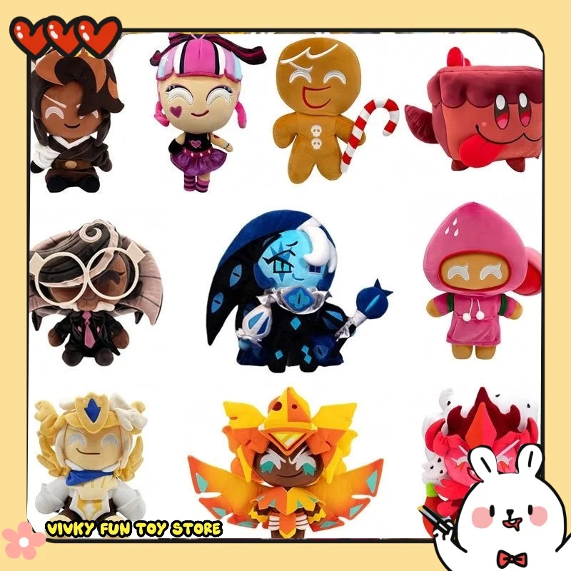 Nouveau Cookie Run Kingdom Shadow lait Cookie jeu en peluche Anime entourant mignon fille en peluche jouet cadeau de vacances