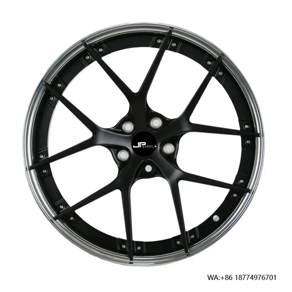 JPwheels Custom 2 Pieces Forged Alloy Wheel Rim 20 Inch 5x112 Car Rims Passenger Car Wheels #J7774