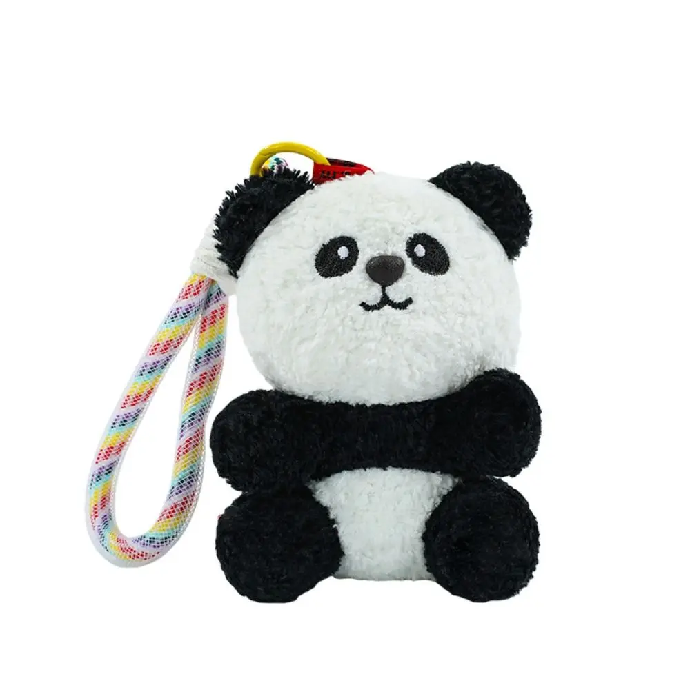 Fashion Bag Charms Dinosaur Pendant Fluffy Soft Decoration Elephant Cute Jewelry Gift Panda Key Ring Handbag