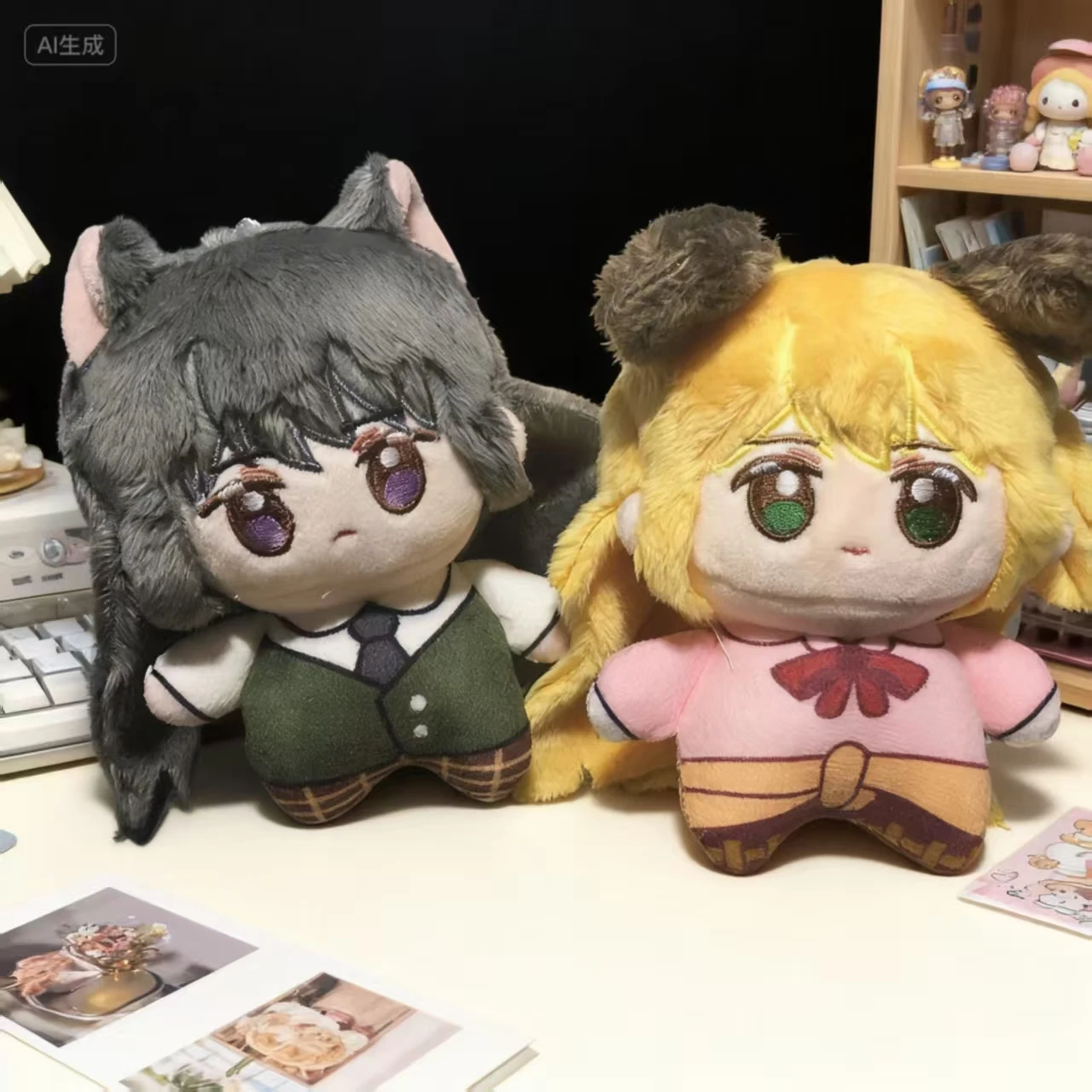 10cm Pluszowa Zabawka Citrus Aihara Yuzu Aihara Mei Anime Kreskówka Wypchana Bawełną Lalka Rozgwiazda Ciało Cosplay Zabawki Lalka Zawieszka Brelok Prezent