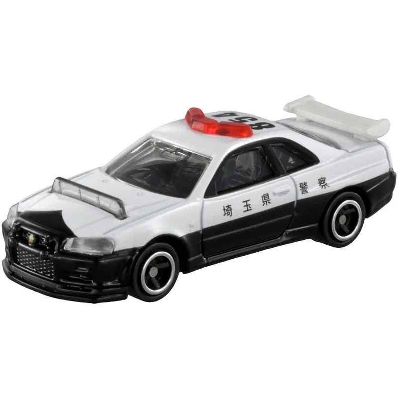 

In Stock Genuine TAKARA TOMY Tomica No.1 Nissan Skyline GT-R BNR34 Saitama Police Car 174868 1/62 Diecast Red Box Model