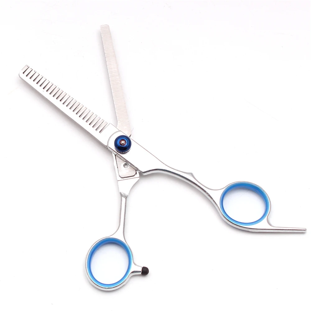Haarscheren-Set, rostfrei, Friseurschere, 15,2 cm, Haarschnitt-Set, Effilierschere, Friseursalon, Haarschnitt, Schere, Clips, Kämme, C1000 – Detail 3