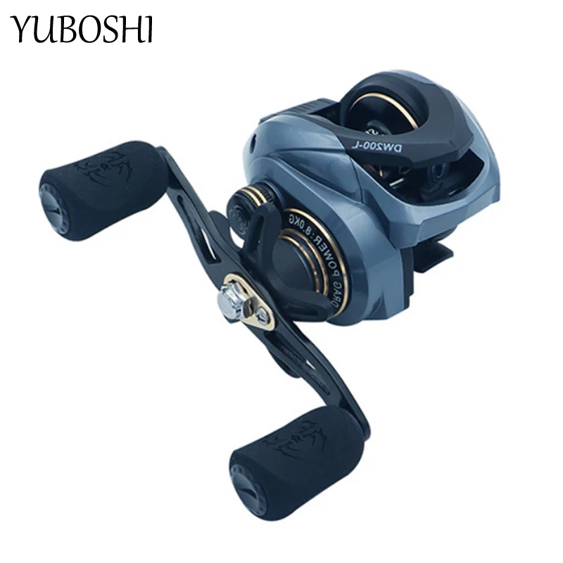 

YUBOSHI New Magnetic Brake System 18+1BB Baitcasting Wheel 7.2:1 Gear Ratio Metal Rocker Durable Fishing Reel