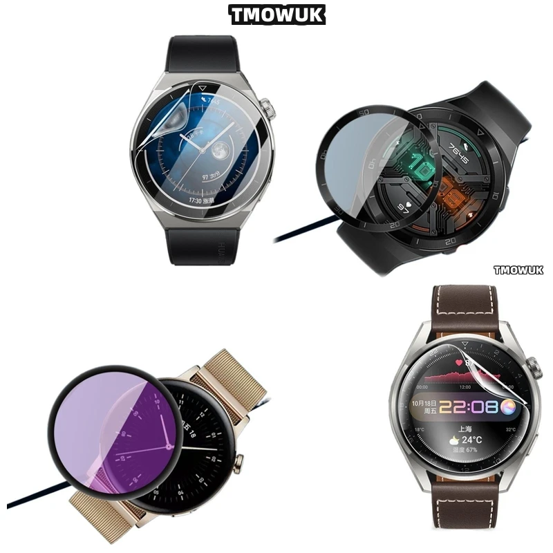 

For Huawei WATCH GT2 GT3 GT4 GT5 Pro Cyber Ultimate 41 42 43 46mm - Best Seller HD Protector, 9H Hardness, Anti-Fingerprint & Fu