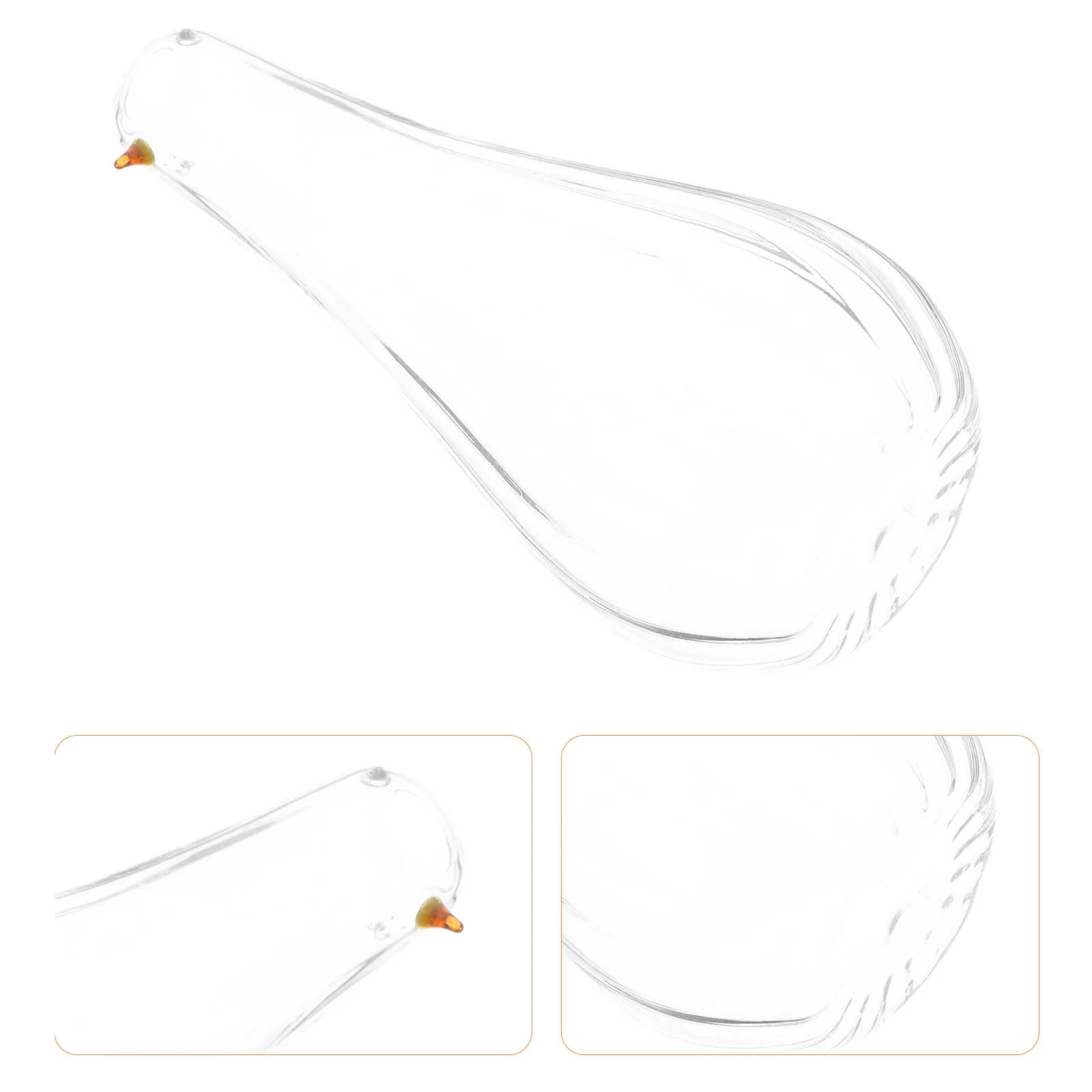 

Unique Transparent Glass Vase Desktop Decorative Ornament Small Mouth Big Belly Design Creative Floral Holder Long Time