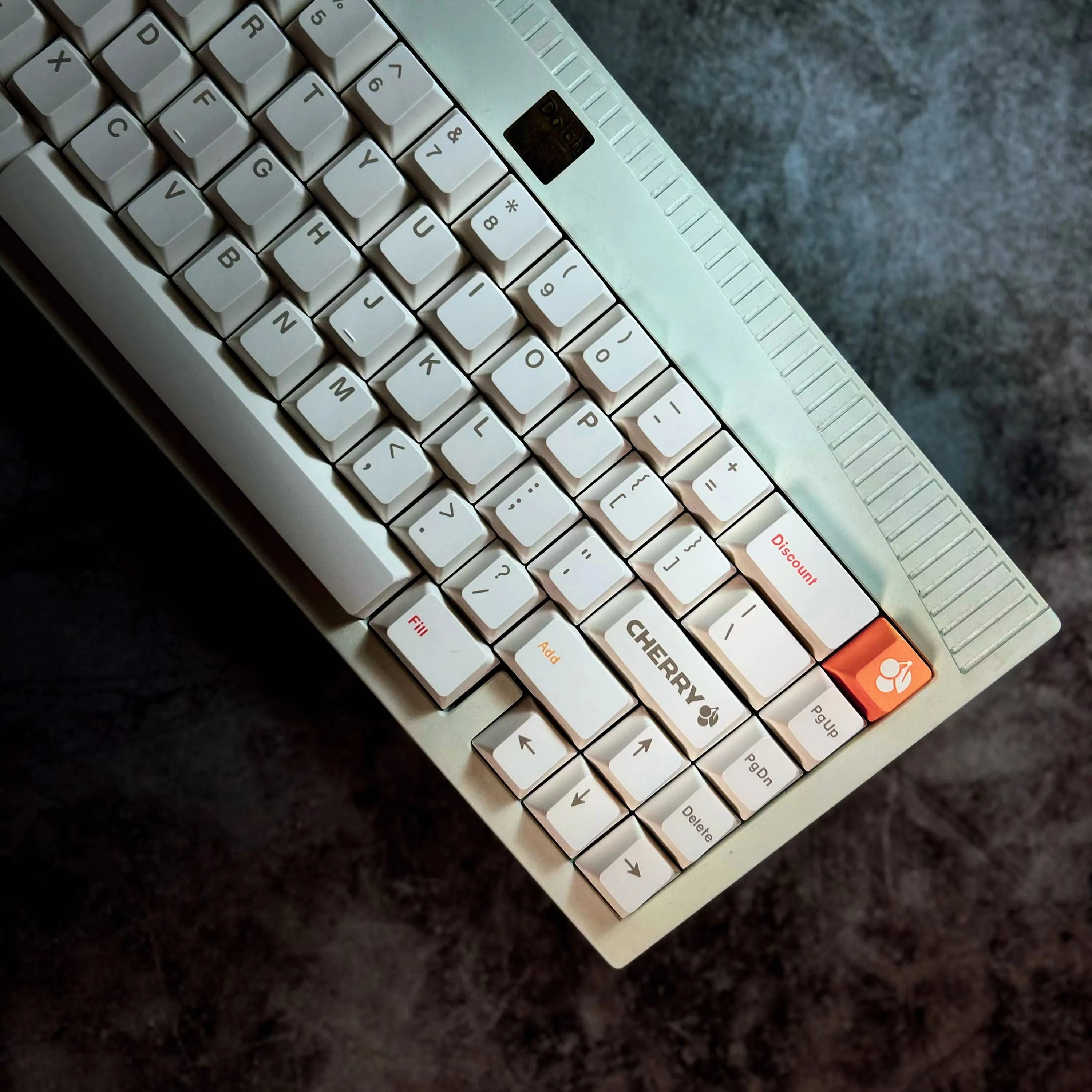 Imagem -02 - Conjunto Ws1 Branco Keycaps 2048 Alice Gmk Fro.yo Lbb Pbow Azerty Honra Francesa Irritado Redactado Rbgw Chave Bonés Cereja Perfil Keycap 1