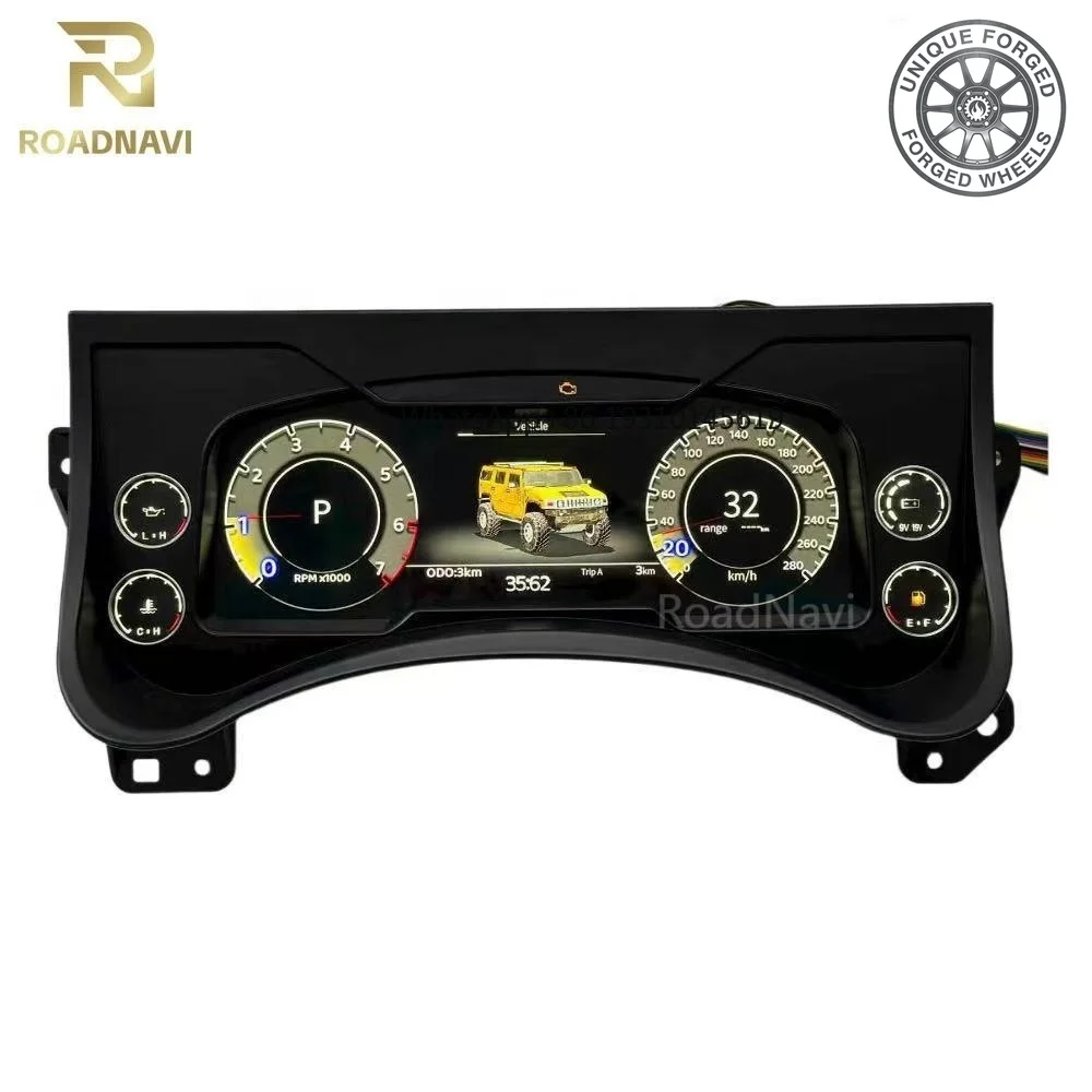 

26style BC RoadNavi OEM Auto Meter Gauge for Hummer H2 2003-2009 Odometer Cockpit LCD Instrument Panel