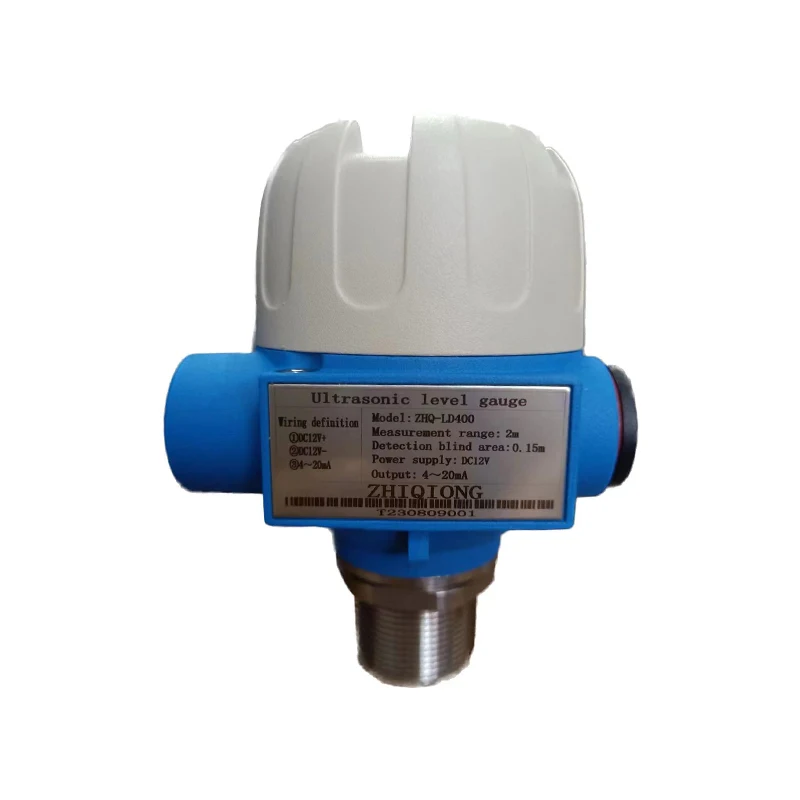 High precision integrated ultrasonic level gauge sensor water material level LED liquid level switch controller 4-20MA 0-5V HART