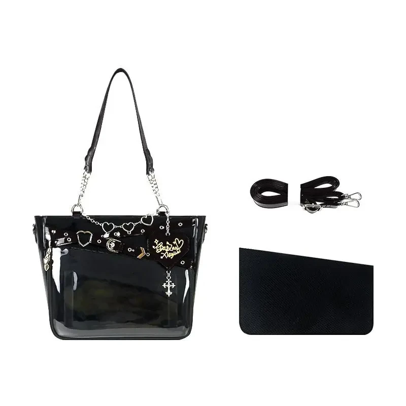 NONE Ita Bag Heart Transparent 4