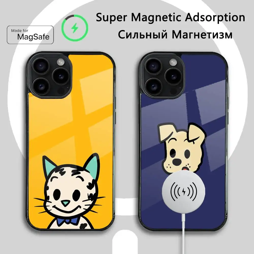 

O-Osamu Cute Goods Phone Case For iPhone 16 15 14 13 12 11 Plus,Pro,Max Mini Magsafe Magnetic Wireless Charging
