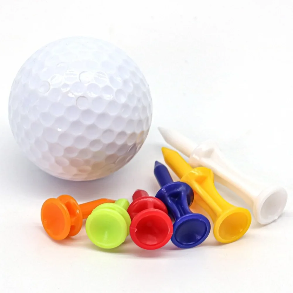 50Pcs Professional Golf Tees 25mm-51mm Castle Golfer Accessory Plastic Golf Tees Perfect for Teeing The Ball