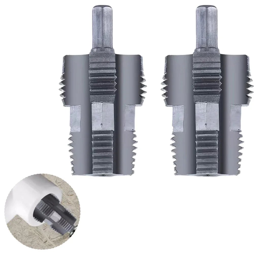 PPR Water Pipe Thread Opener And Drill Bit Set Water Pipe Internal Thread Opener For PVC Plastic Pipe Thread Tap Hand Tools
