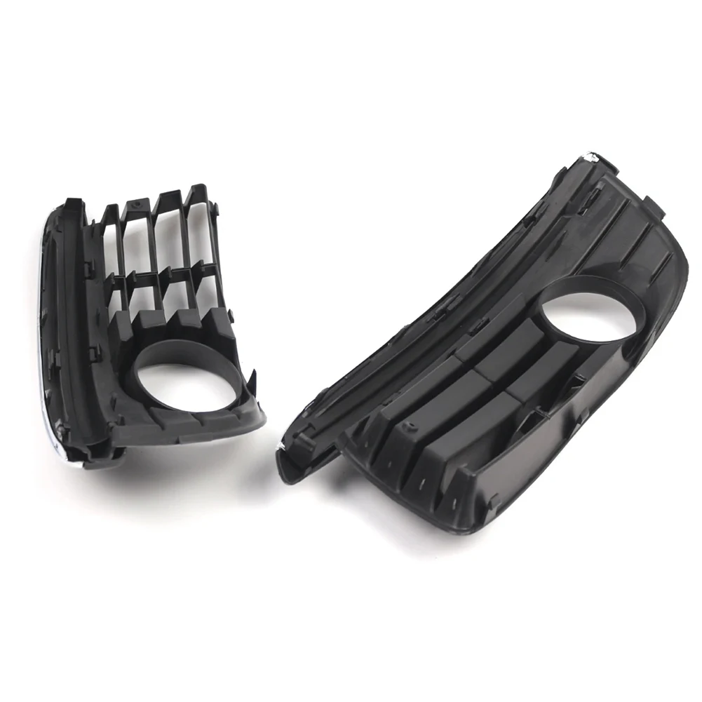 Front Bumper Replacement Fog Light Grille Front Bumper Fog Light Grille Grill Front Bumper Trim Uses Factory Mounts