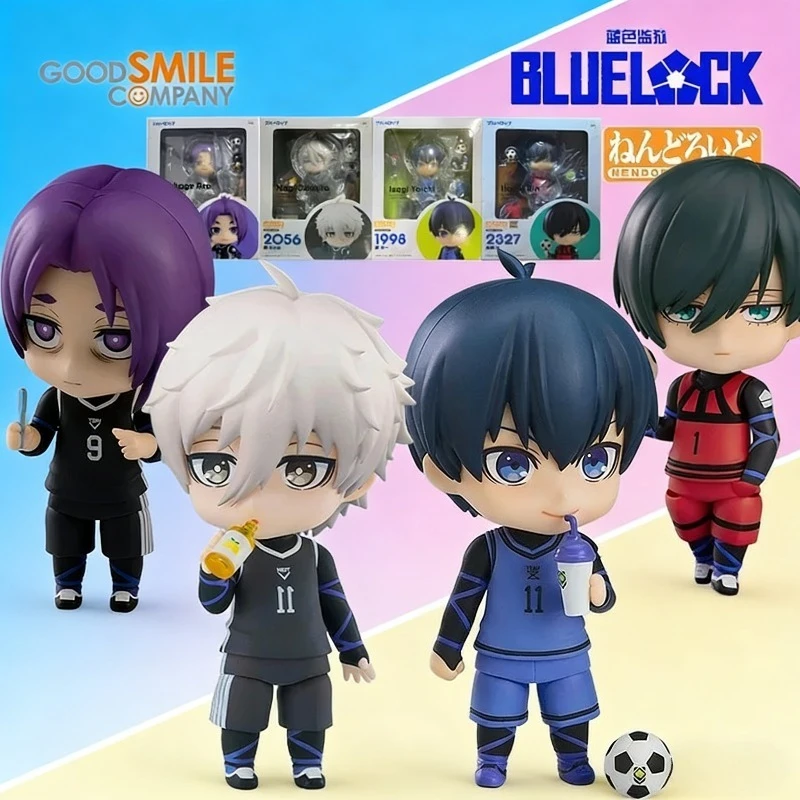 

Оригинальный нендороид GSC BLUE LOCK # Коллекционная аниме-фигурка Исаги Йоичи и Майкла Кайзера 1998 года, модель игрушки для мальчиков