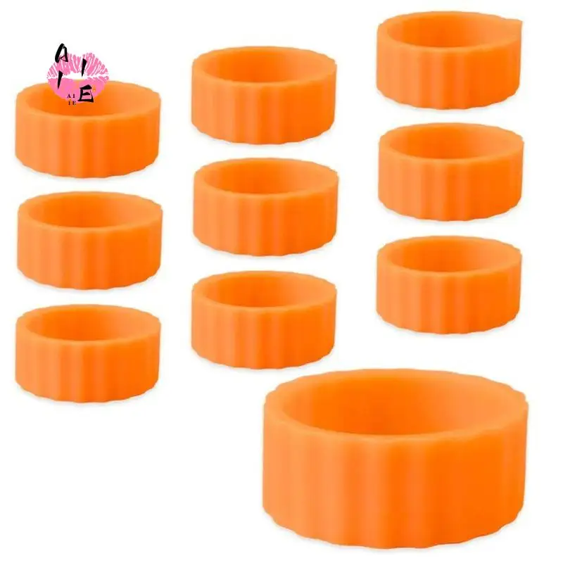 A11E-Candle Stick Grippers 10 Pieces Taper Bougie Stabilizer Upright Candle Grips For Dinner Table Birthday Party Restaurant