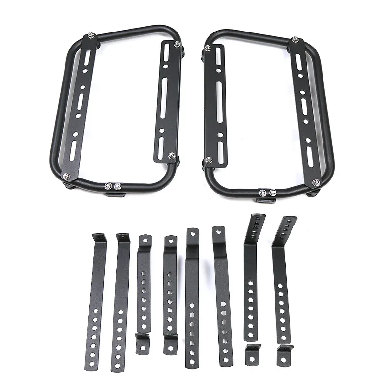 

Suitable for Yamaha Honda Motorcycle Multifunctional Universal Side Box Bracket Box Locomotive Aluminum Alloy Side