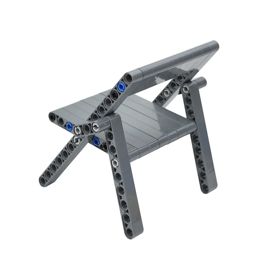 Leduo-Silla de apilamiento de ladrillo, montaje de brazo de agujero grueso, elevador de brazo, juguete técnico de bricolaje, accesorios de bloques de construcción