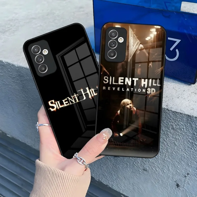 Horror Games Silent Hill Phone Case For Samsung Galaxy S21 S22 S30 S23 S20 S10E S9 Note 20 10 Pro Ultra Plus Glass Cover