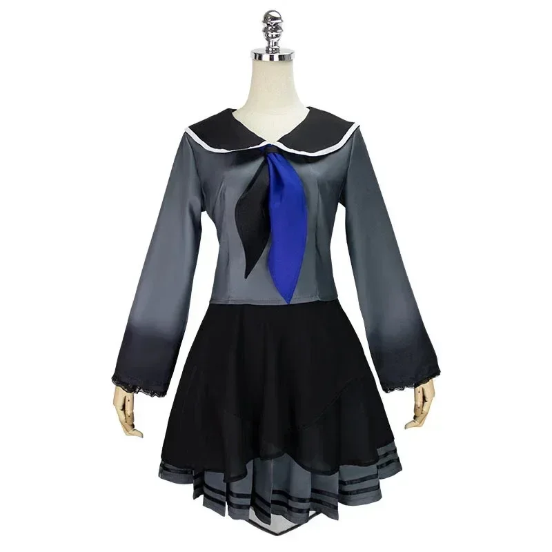 Asahina Mafuyu Cosplay Kostuum Pruik Anime Project Sekai Kleurrijk Podium Cosplay Halloween Feest Uniform Voor Vrouwen Meisjes