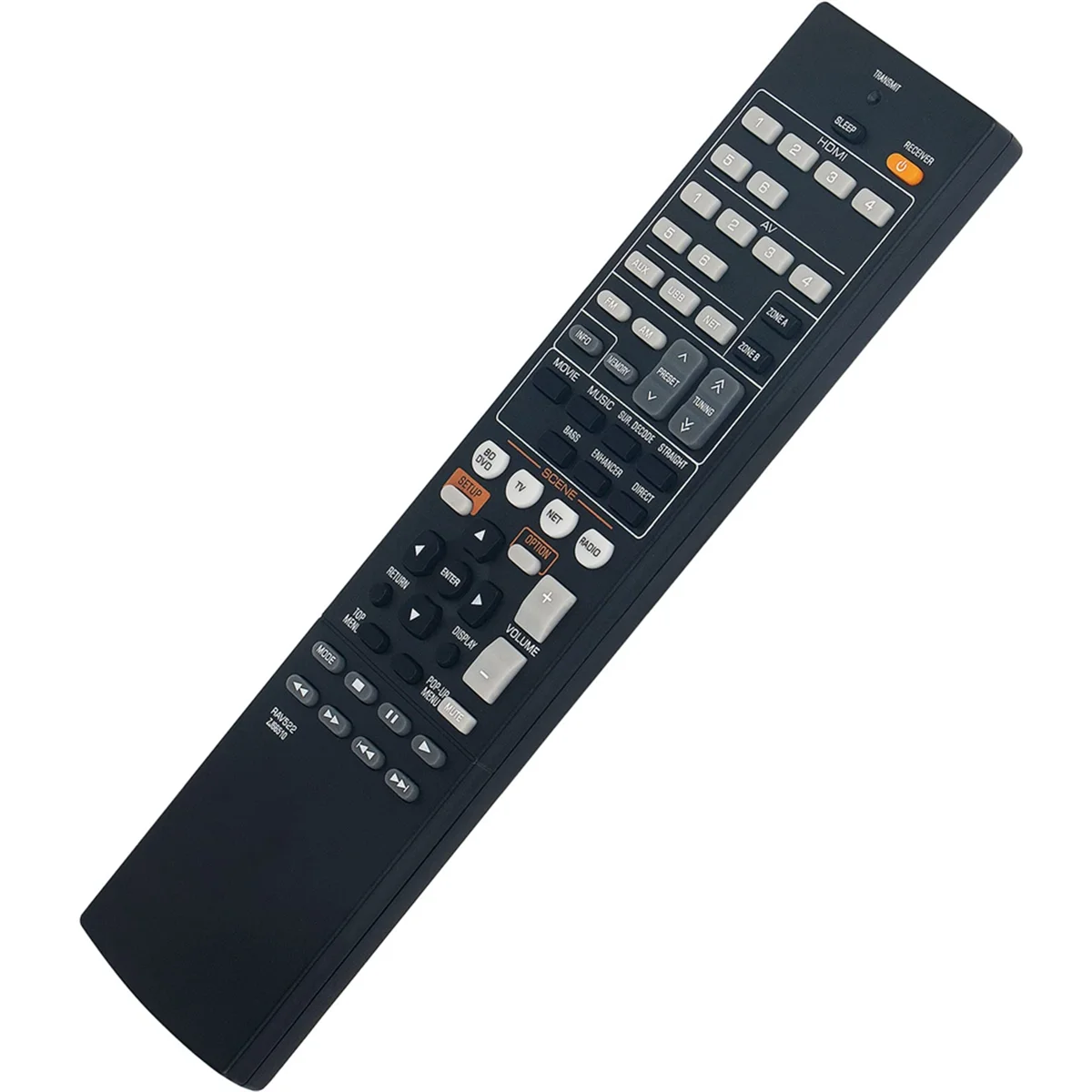 Shop Now Remote Control Replacement RAV522 for Yamaha AV Receiver RX-V477 RX-V577 RX-V477BL RX-V577BL RXV477 RXV577 RXV477BL