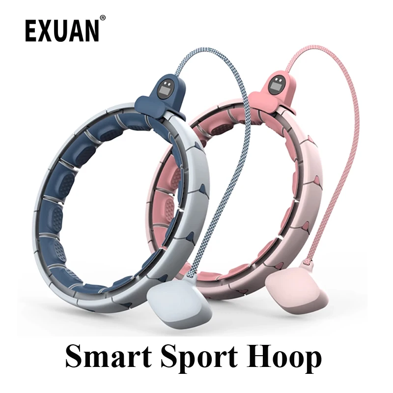 

Adjustable Smart Sport Hoop With Massage Ball Counting Fitness Thin Waist Abdominal Ring Exercise Circle Home Training Tools