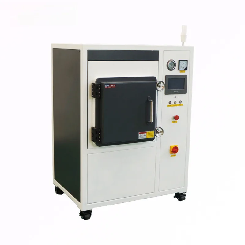 1700 °C touch-controlled low vacuum box Electric sintering atmosphere protection muffle furnace