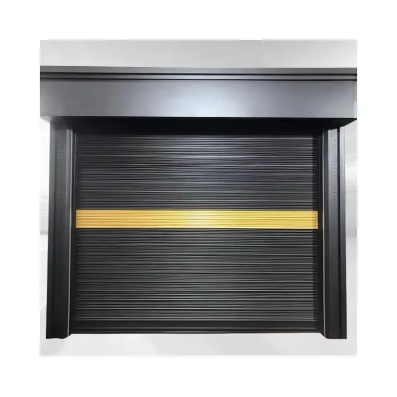 for High Speed Aluminum Alloy Shutter Fast Turbine Rolling Door Industrial Warehouse Windproof Garage