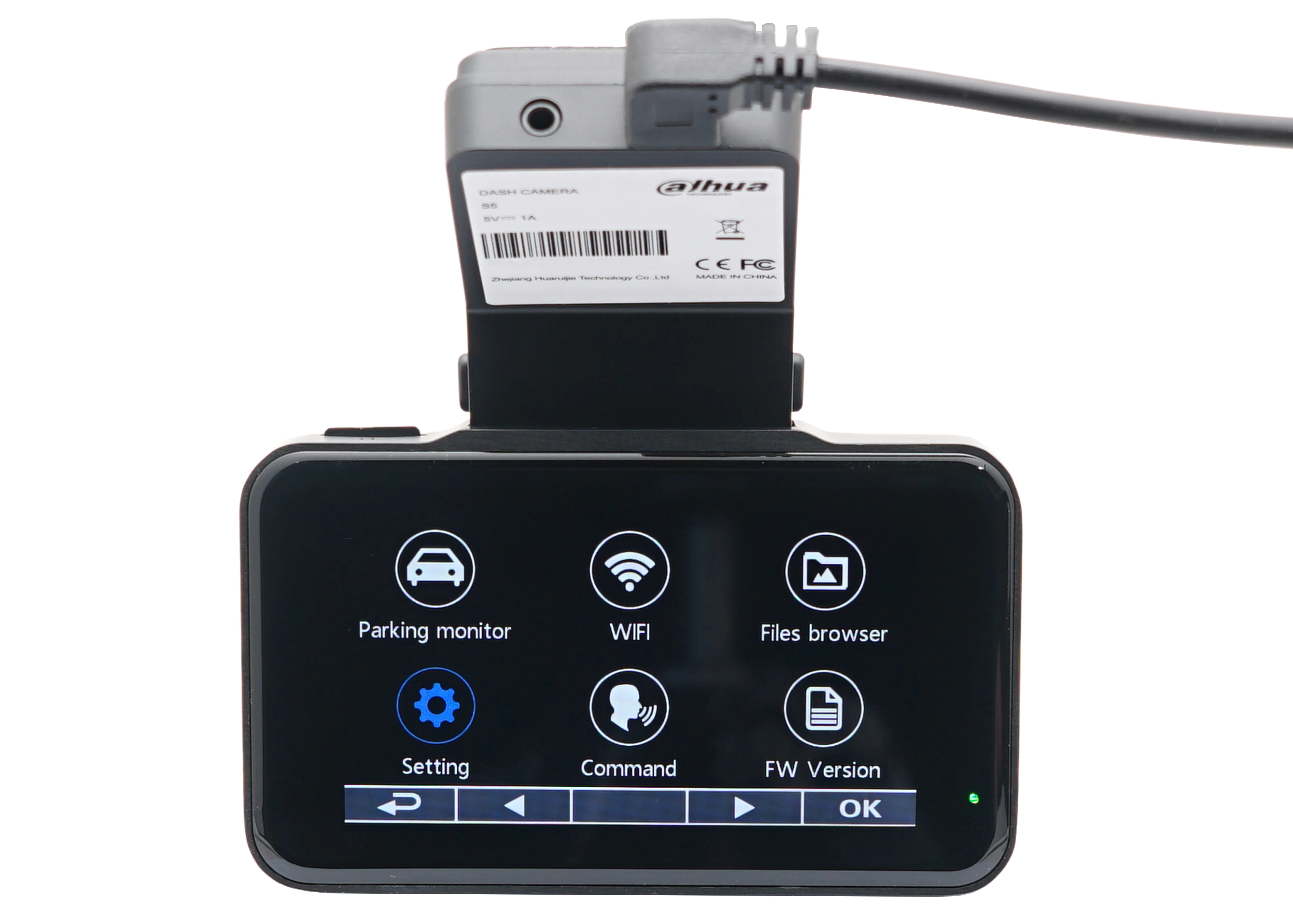 Dahua S5 8MP 4K HDR Dashcam Autokamera S5, GPS, F2.2 Große Blende, Parküberwachung, WiFi-Telefon-Nachtsicht-Algorithmus, G-Sensor – Detail 3
